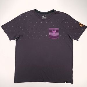 Nike QT Kobe 10.HO3 Kobe Bryant Mamba Sheath T-Shirt Men's XL Purple 779211-570